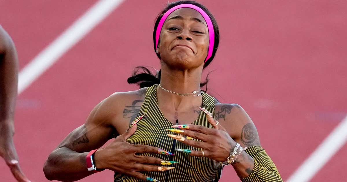 Sha'Carri Richardson bei den Olympischen Spielen 2024